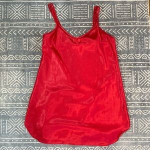 Y2K Red Slip Dress
